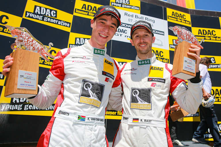 Die Tabellenführer van der Linde und Rast