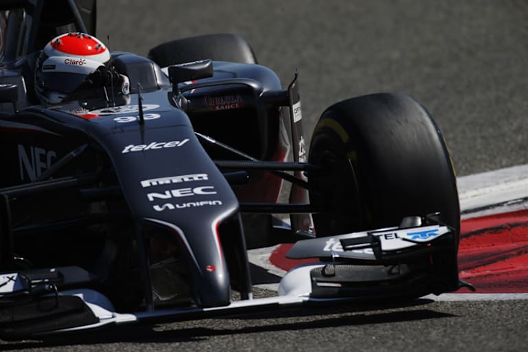 Adrian Sutil während seiner Quali-Simulation