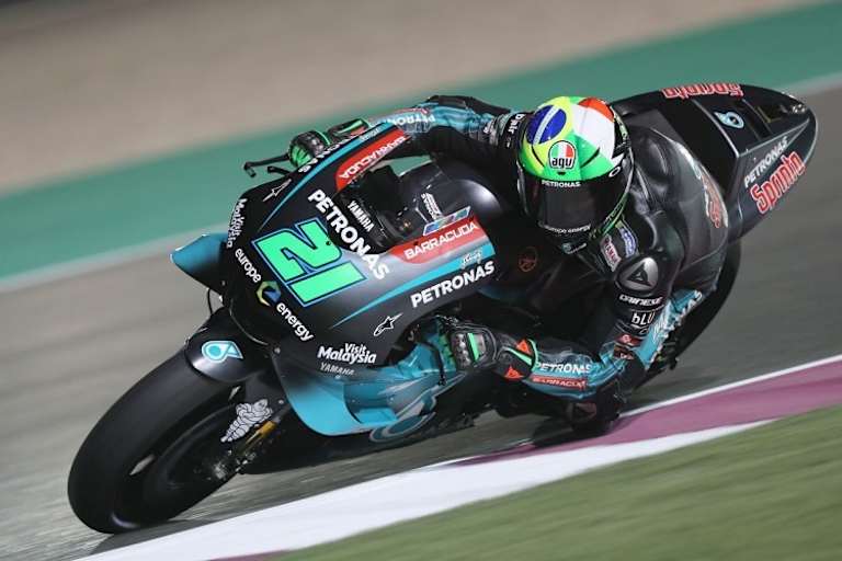 Franco Morbidelli landete in Doha auf Platz 11