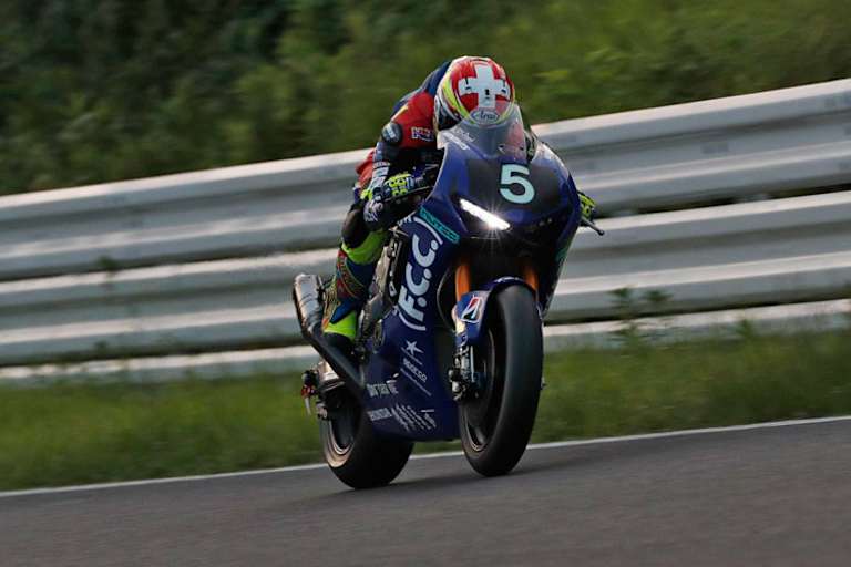 Domi Aegerter auf der F.C.C-Honda