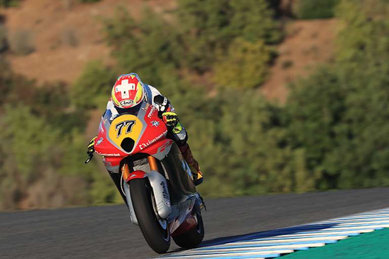 Domi Aegerter auf der MV Agusta