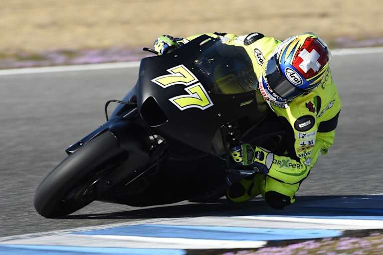 Dominique Aegerter auf der Akira-Kawasaki