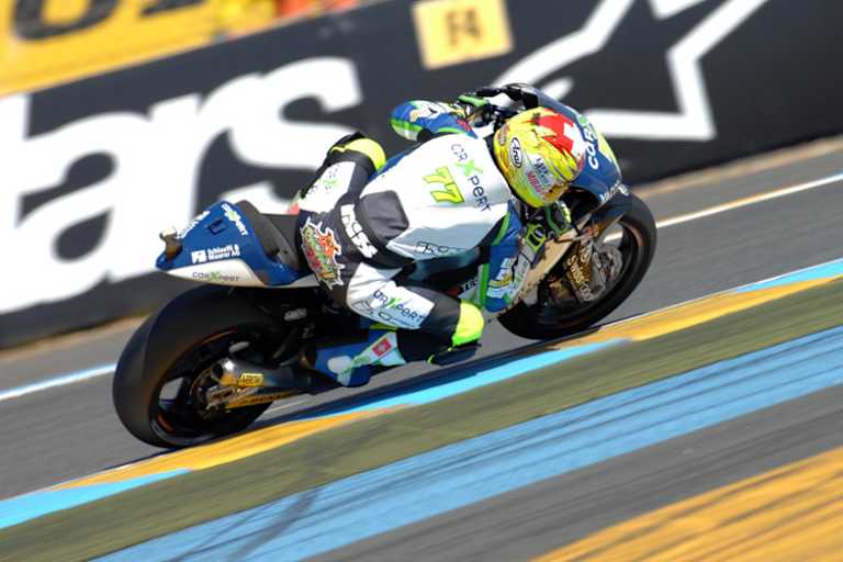 Dominique Aegerter drehte am Freitag Nachmittag in Le Mans die viertschnellste Runde