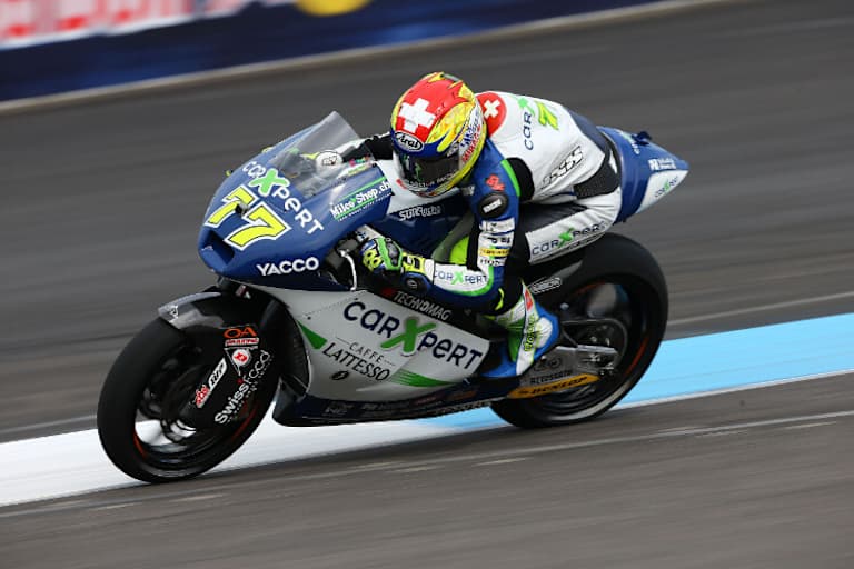 Dominique Aegerter büßte 0,326 sec auf Kallio ein: Rang 3