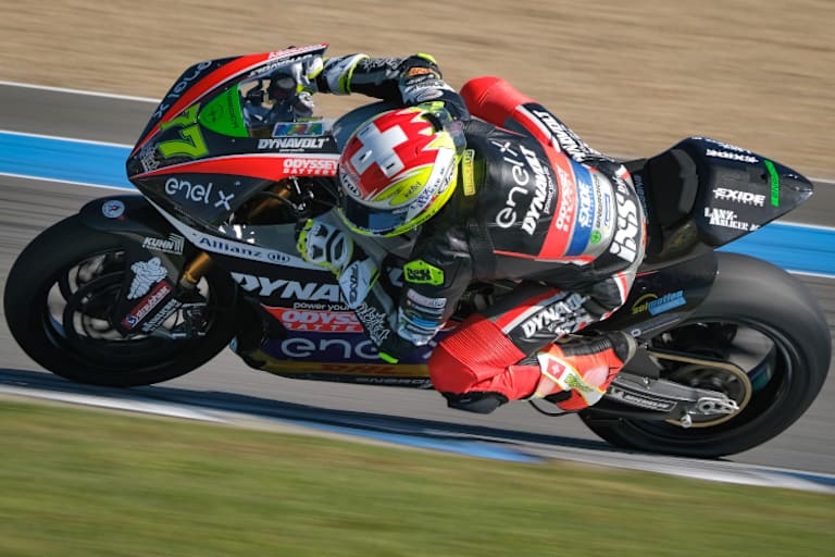 Bester Suter-Pilot war Dominique Aegerter auf dem Kiefer-Team