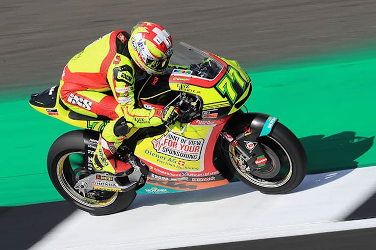 Bisher nur 24 WM-Punkte: Domi Aegerter auf der KTM