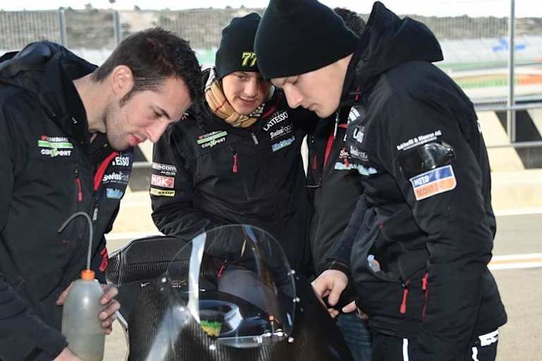 Die Kalex von Dominique Aegerter