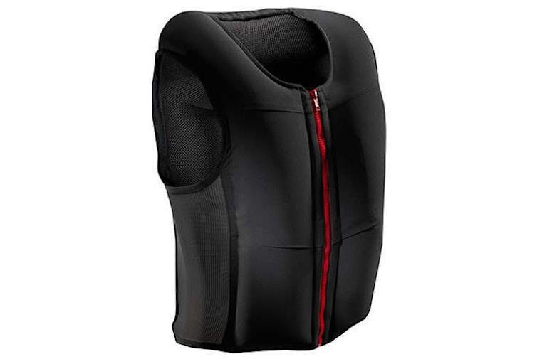 Die In&motion-Airbag-Weste im «aufgeblasenen» Zustand