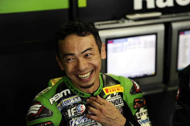 Akira Yanagawa 2011 bei Superbike-WM-Tests in Phillip Island