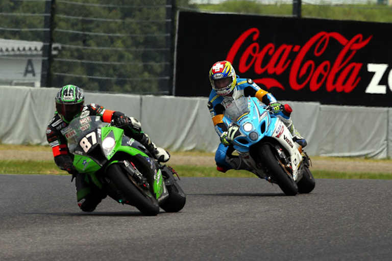 Akira Yanagawa und Dominique Aegerter bei den 8 Stunden von Suzuka 2014