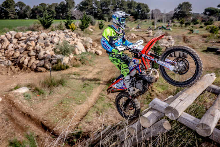 Marcel Teucher beim SuperEnduro-EM-Lauf im französischen Albi 