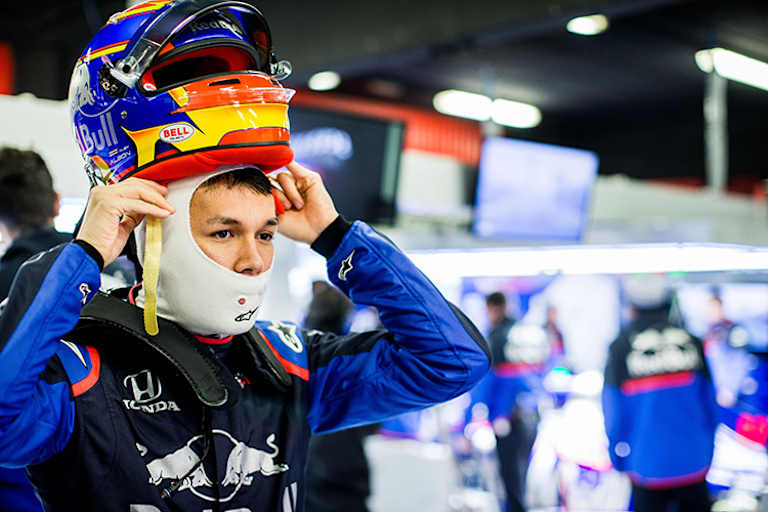 Alexander Albon zeigt sehr gute Arbeit