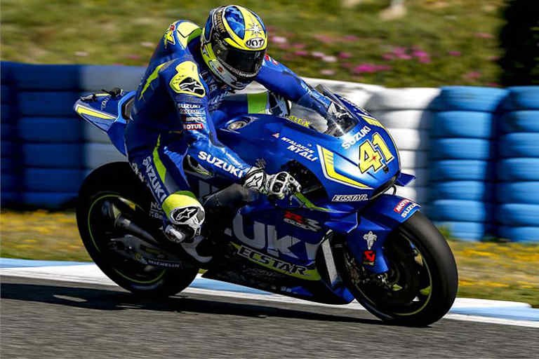 Beflügelt: Aleix Espargaró am Montag in Jerez