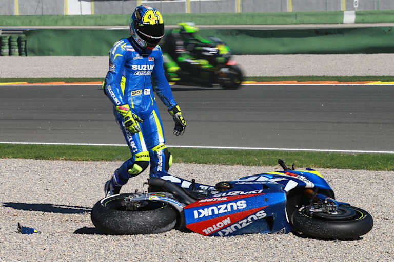 Eines von fünf Sturzopfern: Aleix Espargaró