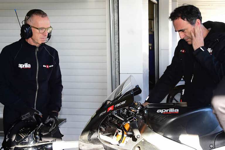 Albesiano ist sich sicher: 2019 macht Aprilia einen grossen Schritt nach vorne