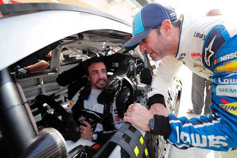 Tipps vom Profi: Fernando Alonso und Jimmie Johnson