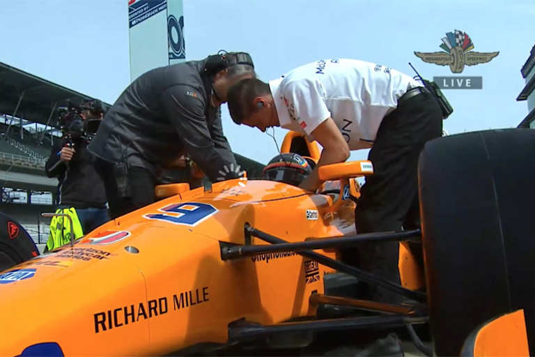 Alonso vor seinen ersten Runden