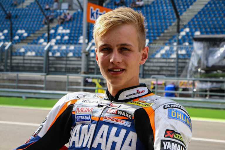 Mit der Yamaha aufs Podest