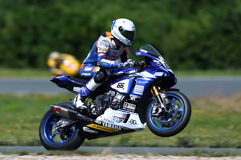 Florian Alt wurde Vizemeister mit Dunlop-Reifen