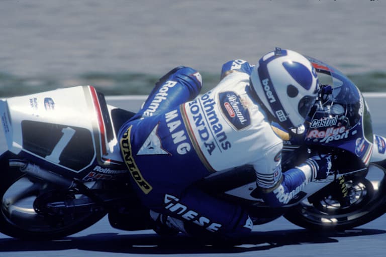 Bis heute ein Idol: Toni Mang 1988