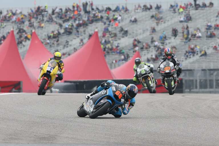 Der Neuling absolvierte in Argentinien sein drittes Moto2-WM-Rennen