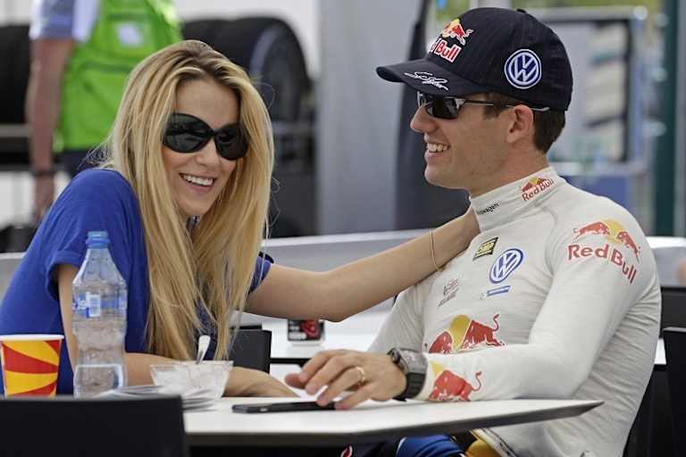 Andrea Kaiser (li.) und Sébastien Ogier erwarten ihr erstes Kind