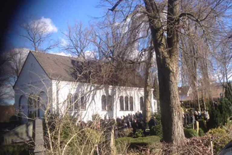 In dieser Kapelle fand die Verabschiedung statt