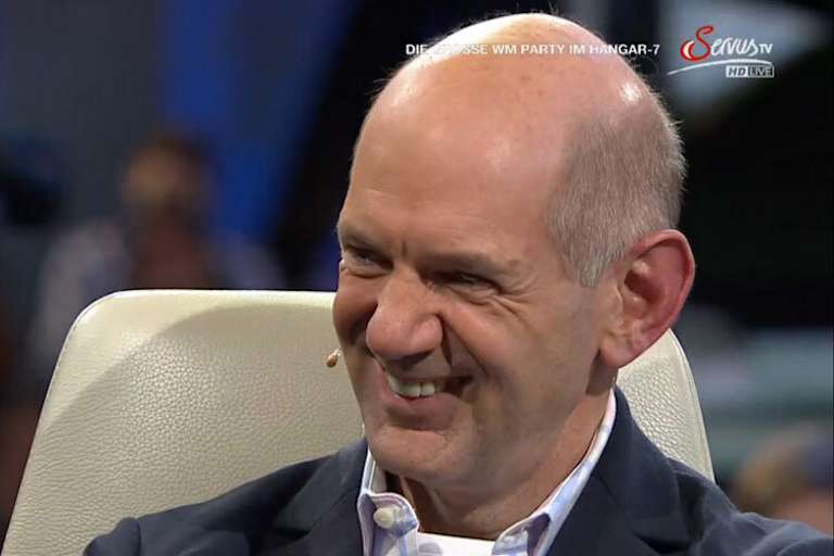 Adrian Newey bei ServusTV