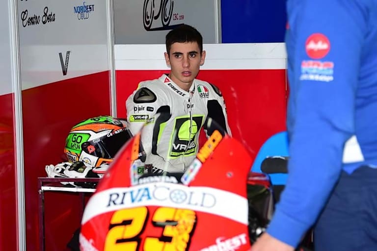 2015 tritt Antonelli im Team Ongetta-Rivacold mit einer Honda an