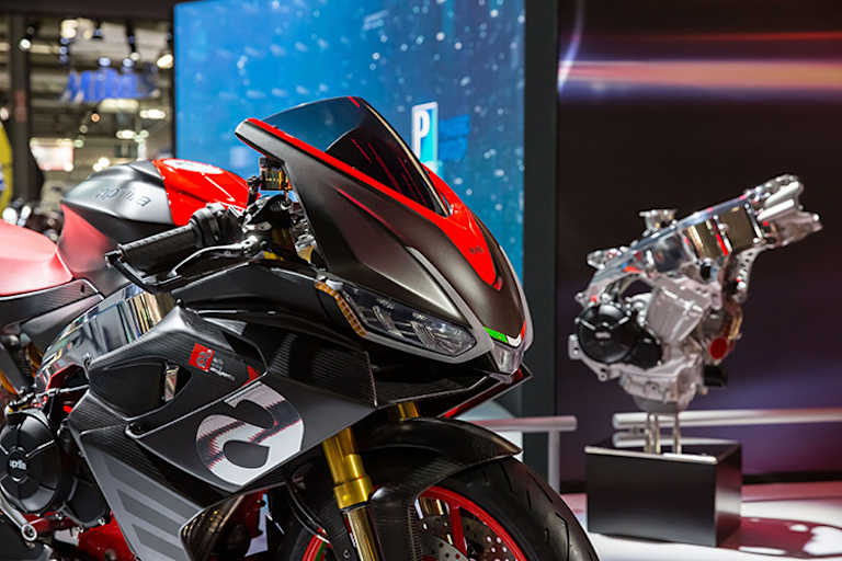 Die Aprilia RS 600 ist ein optischer Leckerbissen