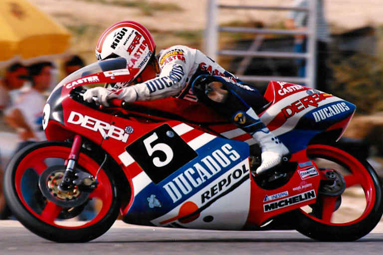 1988 war Aspar auch in der Klasse 125 ccm erfolgreich