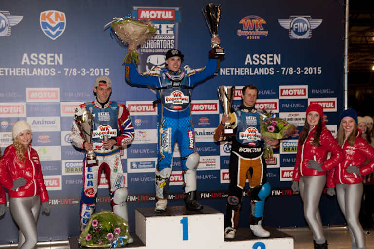 Die Top-3 in Assen am Samstagabend