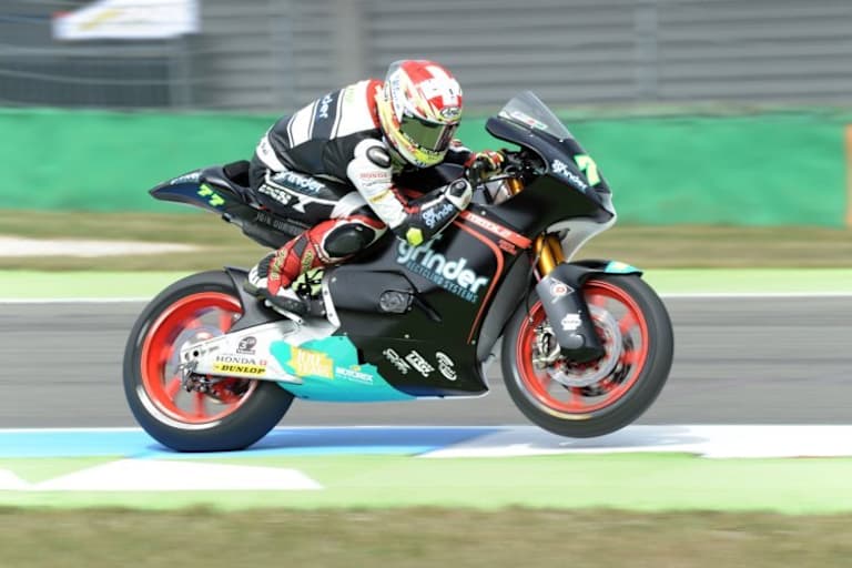 Dominique Aegerter musste zuerst ein Set-up suchen