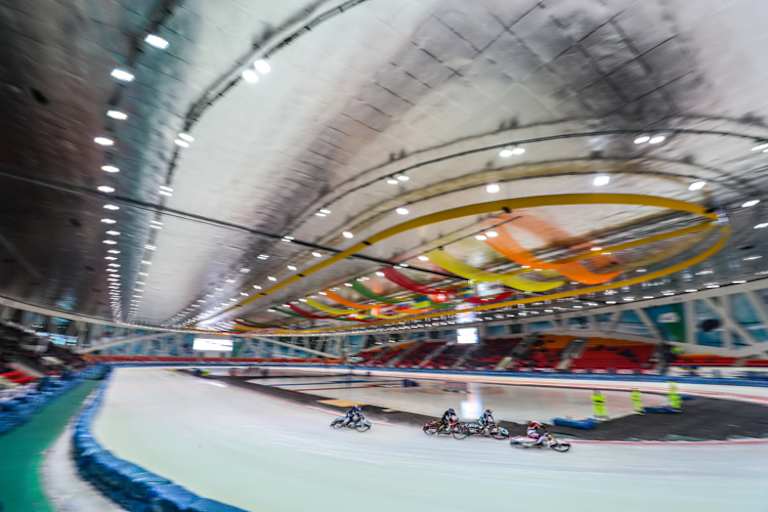 Ausverkauft war das Stadion nicht