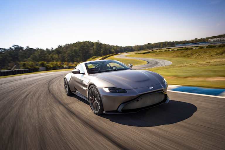 Der elegante Aston Martin Vantage