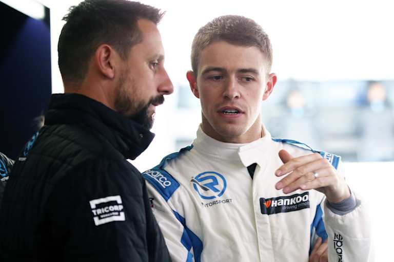 Teamchef Florian Kamelger mit Paul di Resta