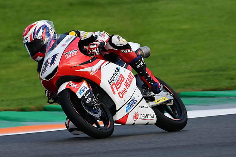 Zum ersten Mal in der ersten Startreihe: Nakarin Atiratphuvapat