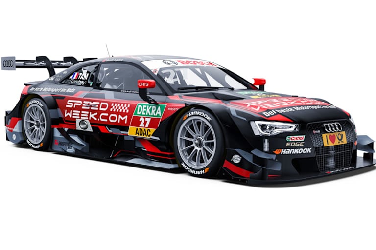 Sieht imposant aus: Der Audi RS 5 von Adrien Tambay