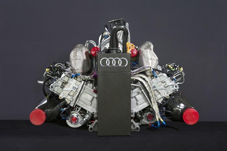 Der V6-Turbo-Diesel des Audi R18 e-tron quattro