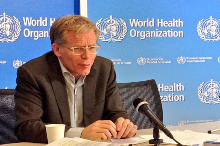 Dr. Bruce Aylward von der Weltgesundheitsorganisation