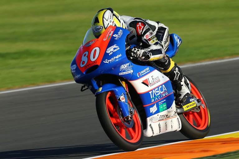 Hafiq Azmi in Valencia auf der Tascaracing-Honda