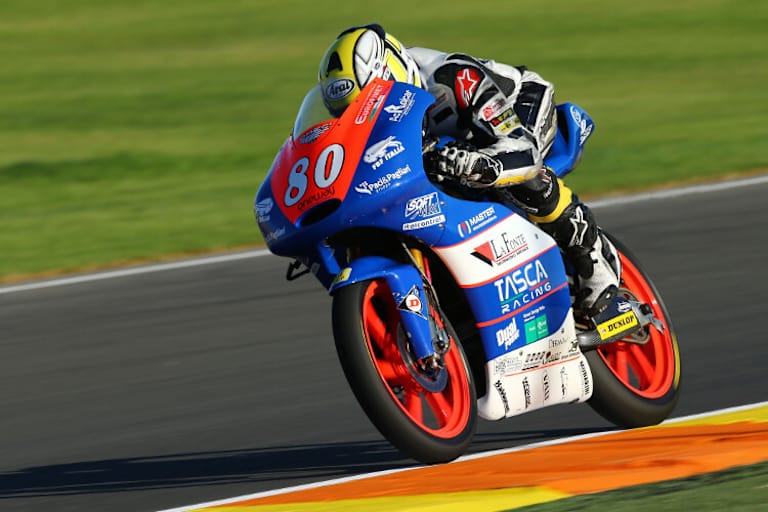 Beim Valencia-GP durfte Azmi WM-Luft schnuppern