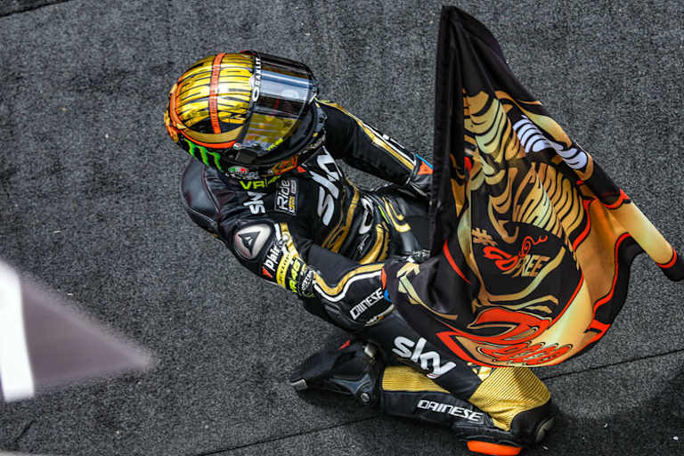 Francesco Bagnaia am Ziel seiner Träume