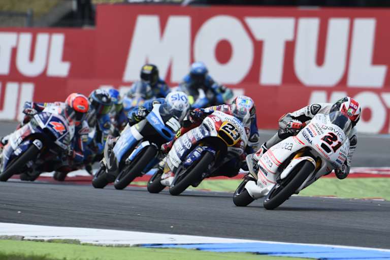 Das Rennen in Assen: Sieger Bagnaia vor Antonelli und Fenati (5)