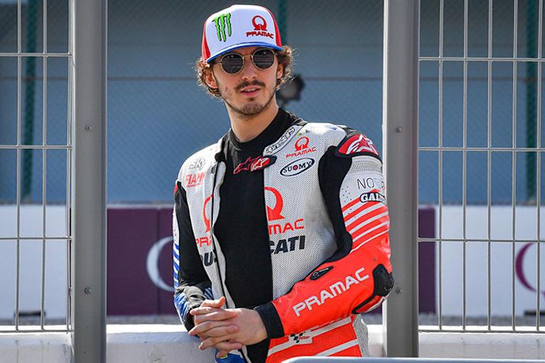 Pecco Bagnaia in Katar