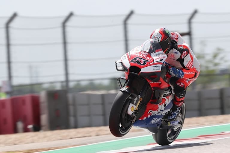 Francesco Bagnaia muss ein Problem lösen