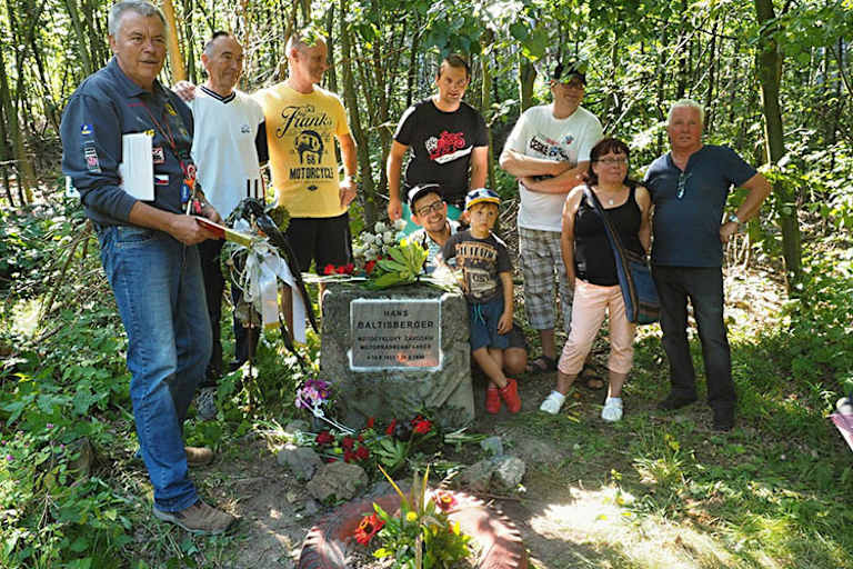 Brünn 2016: Fans gedenken Hans Baltisberger