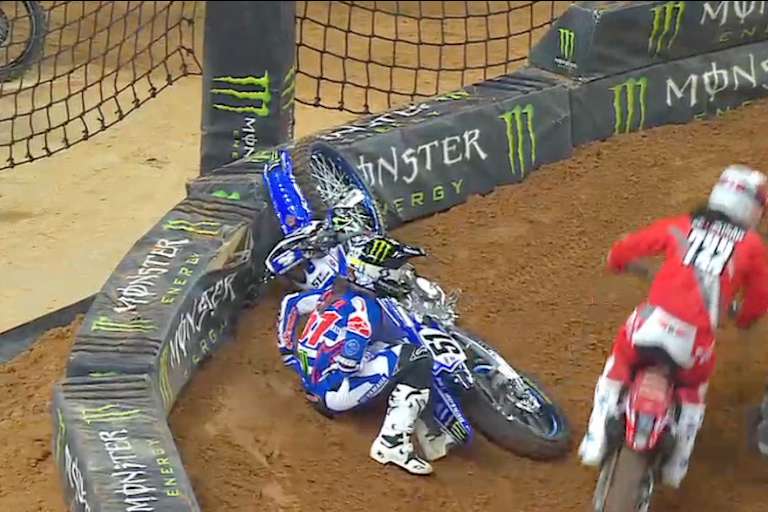 Barcia stürzte im Vorlauf