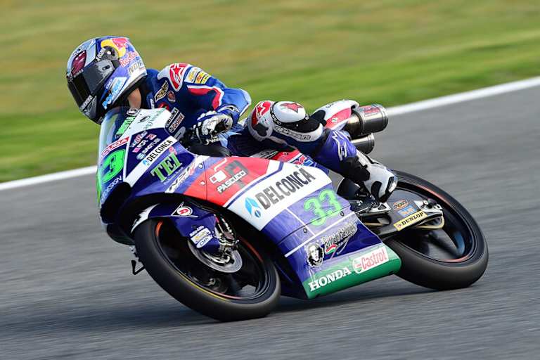 Enea Bastianini auf seiner Honda