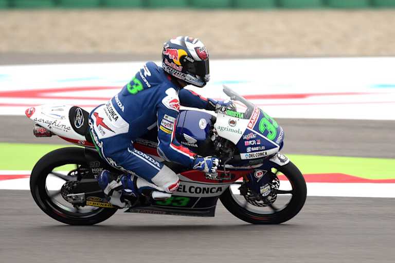 Enea Bastianini steht auf der Pole-Position